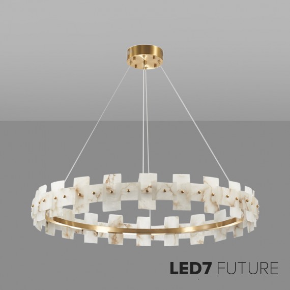 Loft Industry Modern - Marble Bricks Chandelier